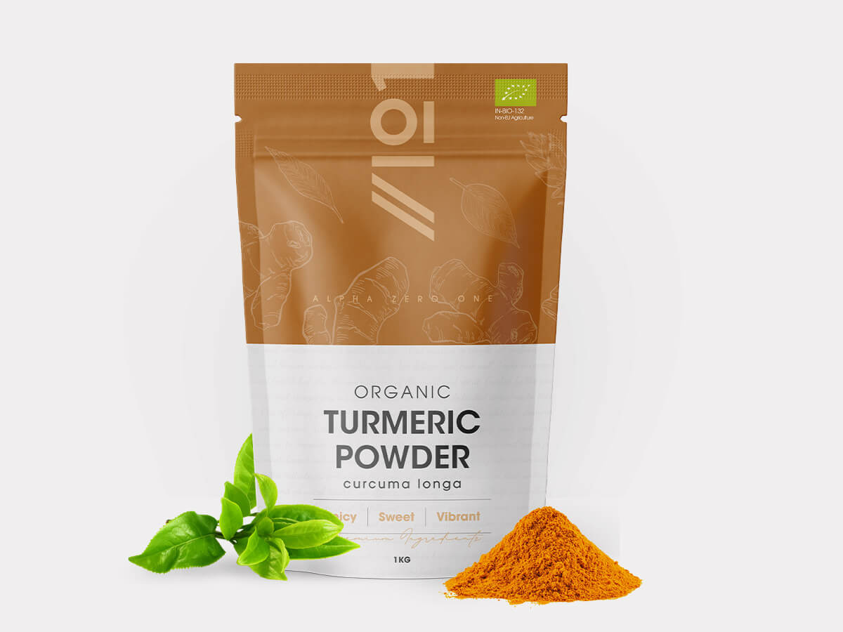 Organic Turmeric Powder 1Kg - Alpha01